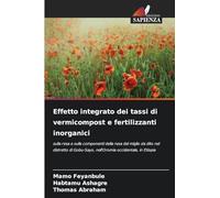 Effetto integrato dei tassi di vermicompost e fertilizzanti inorganici: sulla resa e sulle componenti della resa del miglio da dito nel distretto di Gobu-Sayo, nell'Oromia occidentale, in Etiopia