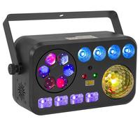 EFFETTO LUCE, 6 IN 1; LIGHTSHOW 6FX (BOOMTONE DJ) Qtà X 1
