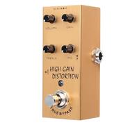 Effetto per Chitarra Elettrica, Effetto per Chitarra Multifunzionale in Metallo con Manopola per Regolazione della Manopola di Sintonia dello Strumento Musicale (GOLD