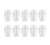 Effetto specchio in silicone incrociato Effetto elasticità Elasticità fai da te stampi di resina per cubetti di ghiaccio decorazione della torta 10pcs