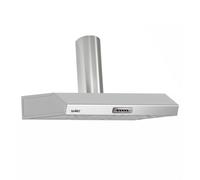 EffeZeta Cappa Samet Maestrale 90 con camino 90 cm 1 motore inox