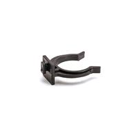 EffeZeta Gancio fissaggio per zoccolo in pvc colore nero