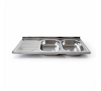 EffeZeta Lavello appoggio 50 series 120x50 cm SA127 sinistro