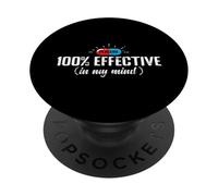 Efficace al 100% nella mia mente PopSockets PopGrip Adesivo