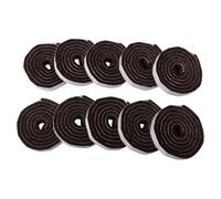 Efficace isolamento per finestre con guarnizione antigoccia, 5 pezzi/10 pezzi, in materiale EVA, blocca l'umidità e gli spifferi per l'efficienza energetica (10 pezzi (10 m)