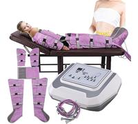 Efficace Macchina per Terapia Del Vuoto Con Drenaggio Linfatico a Pressione D'aria - Ideale per Il Massaggio Di Gambe, Braccia, Vita E Corpo, Favorisce Il Rilassamento Muscolare,Purple
