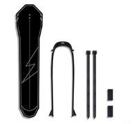 Efficace parafango posteriore in plastica PP5, progettato per bici da strada e mountain bike, installazione rapida per tutti i piloti (B)