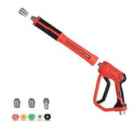 Efficace pistola idropulitrice da 4000 PSI con cinque ugelli per varie attività