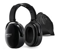 Efficace protezione per le orecchie per le riprese SNR 36dB Paraorecchie Protezione dell'udito bassa pressione cuffie per le orecchie comode cuffie antirumore per adulti con borsa portaoggetti nero.