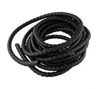 Efficace protezione per tubo flessibile a spirale nera per protezione cavo idraulico, lunghezza 5 m (D-10 mm)