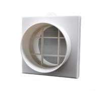 Efficace rimozione della polvere del filtro dell'aria della condotta di alluminio per l'aria interna più sana (110mm)