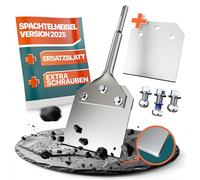 Efficace scalpello muratore SDS Plus di Fairmo - Scalpello sds plus con lama e viti di ricambio - Scalpello per piastrelle rimuovi adesivo - Punta sds plus per moquette, vernice, pavimento e PVC. (1)