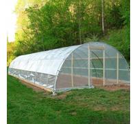 Efficace soluzione di copertura del tunnel in polietilene, aumenta la resa delle colture con un controllo ottimale della luce e dell'umidità (3 m x 15 m)