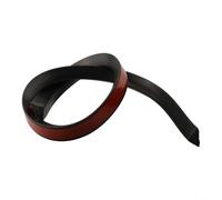 Efficace striscia barriera d'acqua per bagni, guarnizione in silicone, mantiene l'acqua dove appartiene (nero, 80 cm)