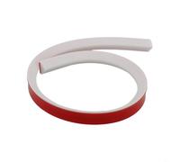 Efficace striscia di barriera dell'acqua per bagno, guarnizione in silicone, mantiene l'acqua dove appartiene (bianco, 80 cm)