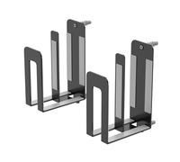Efficace telaio da parete in metallo per laptop e dispositivi elettronici, supporta 4 kg di capacità di peso Supporto per laptop montato a parete