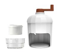 Efficace tritaghiaccio portatile per granite, tritaghiaccio manuale con vassoio per ghiaccio, per granite e bevande