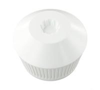 Efficace vaso per orchidee con design a colonna d'aria rialzata per prevenire la putrefazione delle radici (1 pezzo bianco)