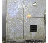 Efficient Airflow Solution - Griglia di ventilazione con design in acciaio inox, 20 x 20 cm, 2 pezzi, colore: bianco