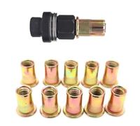 Efficient Completa Rivettatrice manuale Rivettatrice a mano Kit dado per fai da te Uso professionale Necessità di fissaggio sicuro Operazioni facili Lavorazione dei metalli Rivetto Dado Set