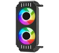 Efficient Memory Cooler - CPU Fan for Computer Home | PP with 4Pin PWM Interface, Double 120mm Radiator, Adjustable ARGB Lighting, Quiet, Room Heat Dissipation