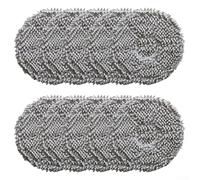 Efficient Mop Cloth Kit per Eureka J15 Pro per panni ultra in microfibra per tutti i pavimenti (10 pezzi, grigio)
