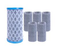 Efficient Pool Cartridge, Advanced Replacement System, 10 Inches Filter Cartridge, Pleated Fiber Pool Cleaning Element, Equipment with High Flow Design, Filter Replacement for Backyard Garden Spa