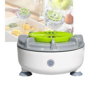 Efficient Portable Fruit and Vegetable Washers, Fit Vegetable And Fruit Wash, Automatic Fruit Washer, Swirl Cleaning Tech, USB Automatic Washer Spinner Machine for Fruits and Vegetables (A)