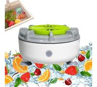 Efficient Portable Fruit and Vegetable Washers, Ultrasonic Fruit and Vegetable Cleaner Device, USB Automatic Washer Spinner Machine for Cleaning Fruits, Vegetables, Meat