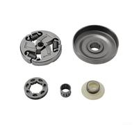 Efficient Power Frizione Drum per 355 357XP per motosega Efficient | Costruzione in metallo, ruota dentata per design, adatta 355 357XP, trasferimento di potenza efficiente, finitura argento