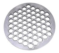 Efficiente 61 Hole Manuale Dumpling Press Machine Antiaderente Lega di Alluminio Pelmeni Fare per Preparazione Rapida Pasto Ravioli Maker Lega di Alluminio