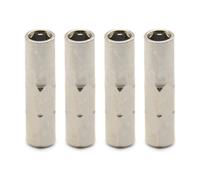 Efficiente adattatore di conversione pratico da 6,35 mm a 4 mm, adatto per l'integrazione senza soluzione di continuità degli utensili, realizzato in acciaio al carbonio adattatore in acciaio al