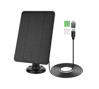 Efficiente alimentazione elettrica solare per apparecchiature di sicurezza a bassa elettricità evidenziando USB a piccolo collegamento USB e dispositivo di sicurezza IP65