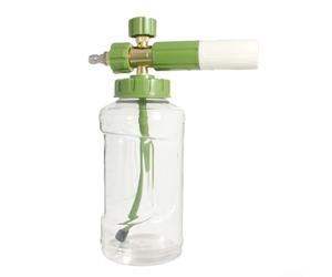 Efficiente bomboletta spray in schiuma per idropulitrici con controllo della schiuma regolabile e funzionamento facile per lavaggio auto (verde matcha)