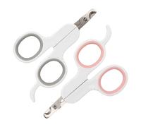 Efficiente Cane Gatti Tagliaunghie Confortevole Grip Manico Acciaio Inox Trimmer