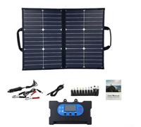Efficiente caricatore del pannello solare da 50W con design compatto per un facile trasporto su spedizioni all'aperto (B)