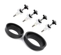 Efficiente cisterna per WC a WC Montaggio di fissaggio WC Serbatoi Elementi di fissaggio Sedile diviso Hardware di montaggio Dado di bloccaggio Cisterna WC Kit hardware di fissaggio