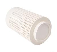 Efficiente compostiera per aiuole da giardino, decompositore bianco con filtro di drenaggio, per stagni di pesci, sotterranei, in PVC, per compostaggio interrato (200 mm) (160 mm)
