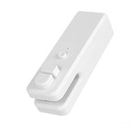 Efficiente conservazione degli alimenti con 2 in 1 mini sigillatore e taglierina USB ricaricabile design (bianco)