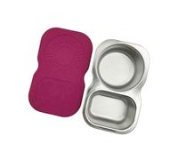 Efficiente contenitore per salsa all ' aperto con tazza condimento in acciaio antiruggine, prodotto per un facile trasporto e conservazione dei pasticci Contenitori per salse per pasti all ' aperto