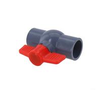 Efficiente controllo del flusso d'acqua con valvola a sfera in PVC Design scorrevole Socket per variabilità delle dimensioni (32 mm)
