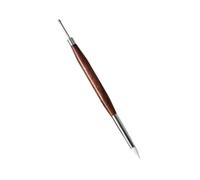 Efficiente doppia testa unghie Art Pen Design Carving Tool corpo in legno riduce le modifiche per un'applicazione rapida Professionale Doppia estremità Penna arte del legno Intaglio efficiente