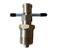 Efficiente estrattore di olive per rimozione rapida della valvola in ottone, compatibile con NPT 1/2" e 3/4" (nero)