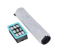 Efficiente filtro a spazzola a rullo per Bissell per Crosswave HF2 3845N 3831, mantiene i pavimenti puliti da sporco e detriti (1 sfoglia + 1 filtro)