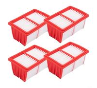 Efficiente filtro antipolvere per Bosch GBH18V 28DC, GDE28D e, confezione da 2/4 per una manutenzione ottimale dell'aria (confezione da 4)