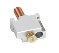 Efficiente for FLS-UN V400, ugello hotend for stampante 3D, testina di stampa, blocco termico in ottone, gola, parti dell'estrusore placcate in rame