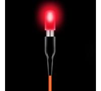 Efficiente galleggiante da pesca a LED progettato per pesca notturna con peso minimo e illuminazione stabile (1PCS-rosa)