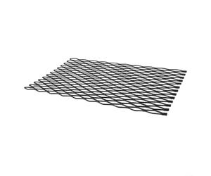 Efficiente griglia per camino costruita con solido acciaio e design di ritenzione della brace per una migliore durata della fiamma e un funzionamento più sicuro (24,9 x 40,9 cm)