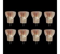 Efficiente GZ4 lampada alogena-illumina la tua casa con la migliore lampadina alogena! Perfetto adatto come piccolo faro GZ4 MR-8 per un'illuminazione precisa!(8 pezzi)(20W/12V)