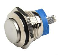 Efficiente interruttore a pulsante da 16 mm, struttura in metallo con caratteristiche impermeabili per operazioni su circuito (testa alta)